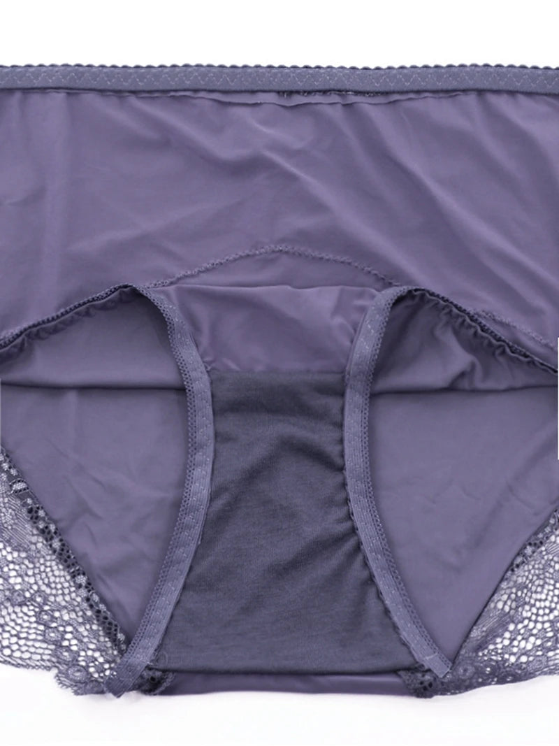 Women Floral Lace Underwear Set