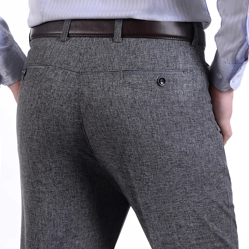 Men's Straight High Waist Pant