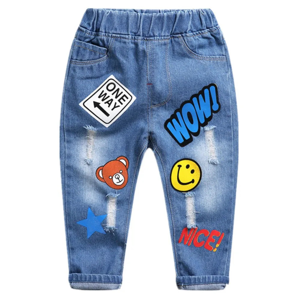 Heiß verkaufte Sommer-Jeans für Jungen