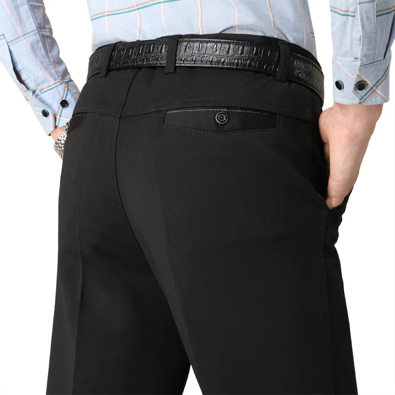 Men's Straight High Waist Pant