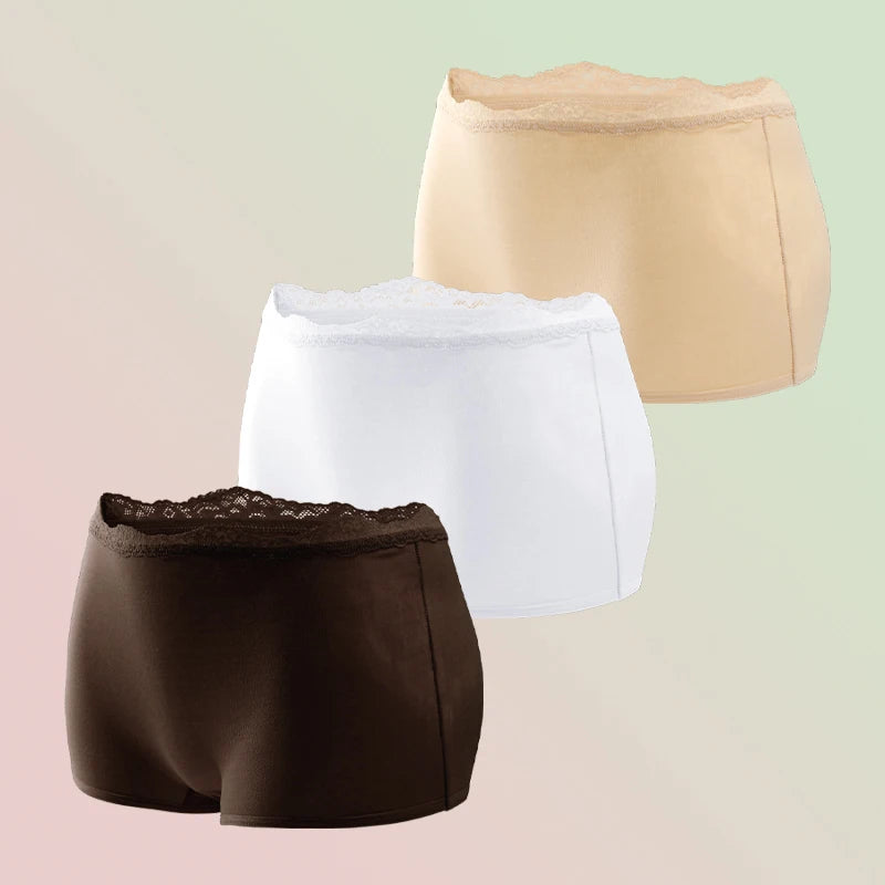 New Seamless Large Size Boyshorts Low Waist Lingerie