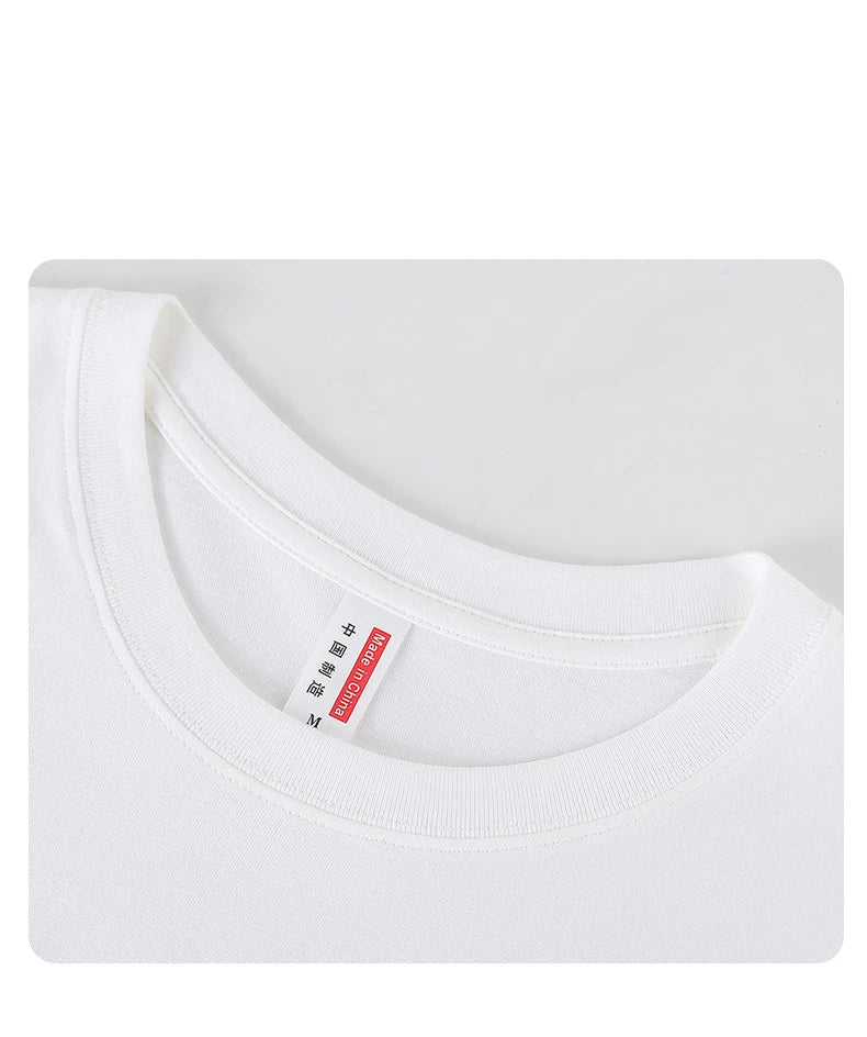220gsm New Arrival Basic T Shirt Men's Cotton O Neck Simple Regular Fit Long Sleeve
