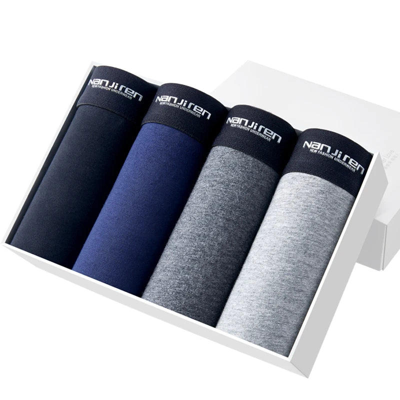 Neue sexy Baumwoll-Boxershorts für Herren