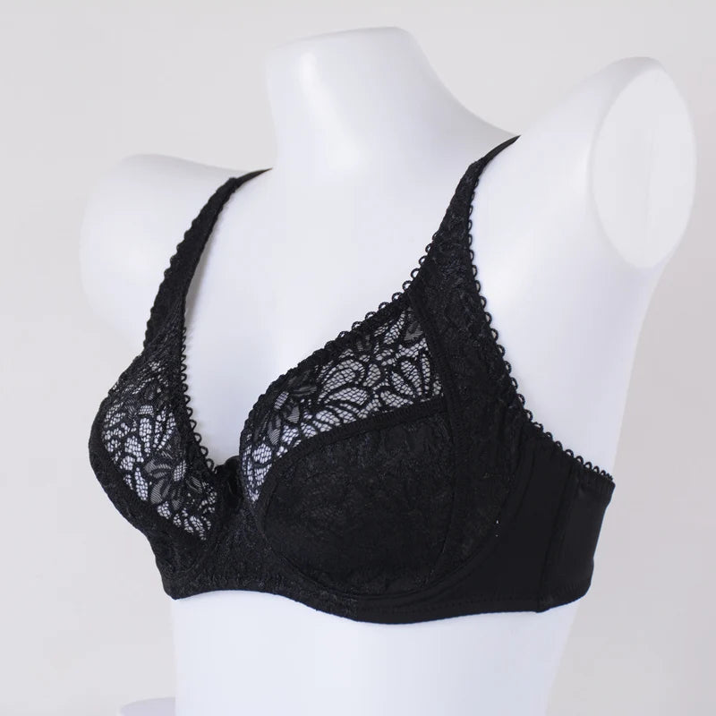 Damen Dessous-BH mit Cut-Outs und Perspektive in Übergröße