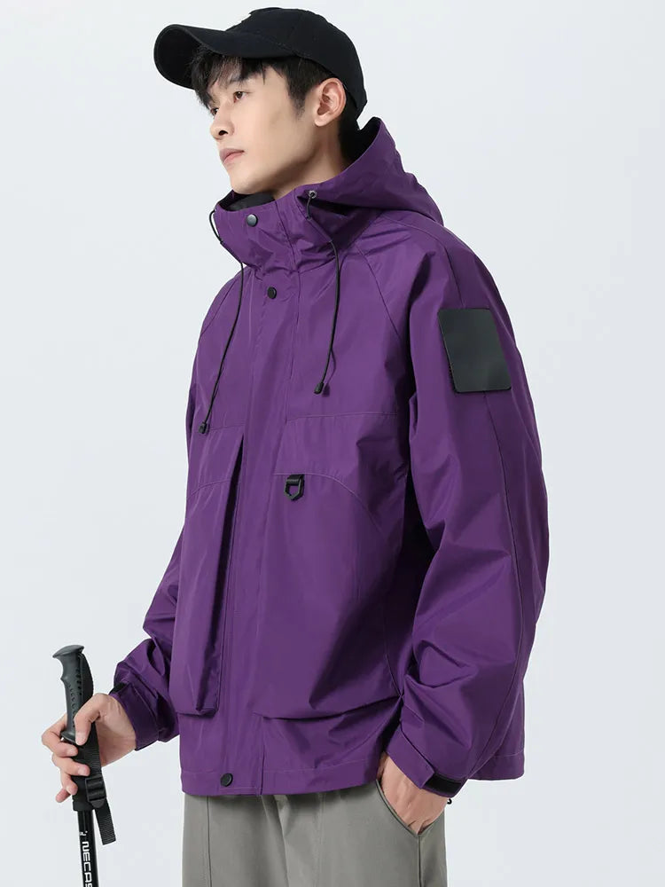 Neu Plus Größe Herren Windjacken Casual JackeXL