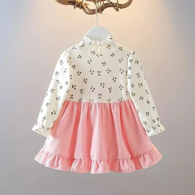 Langarmkleid für Mädchen