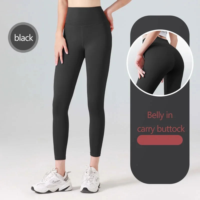 Seamless Yoga Pants High Waist, Sport Fitness Female Legging