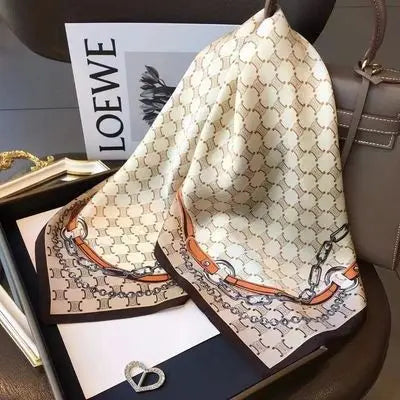 2025 Luxury Silk Shawl Square Scarf