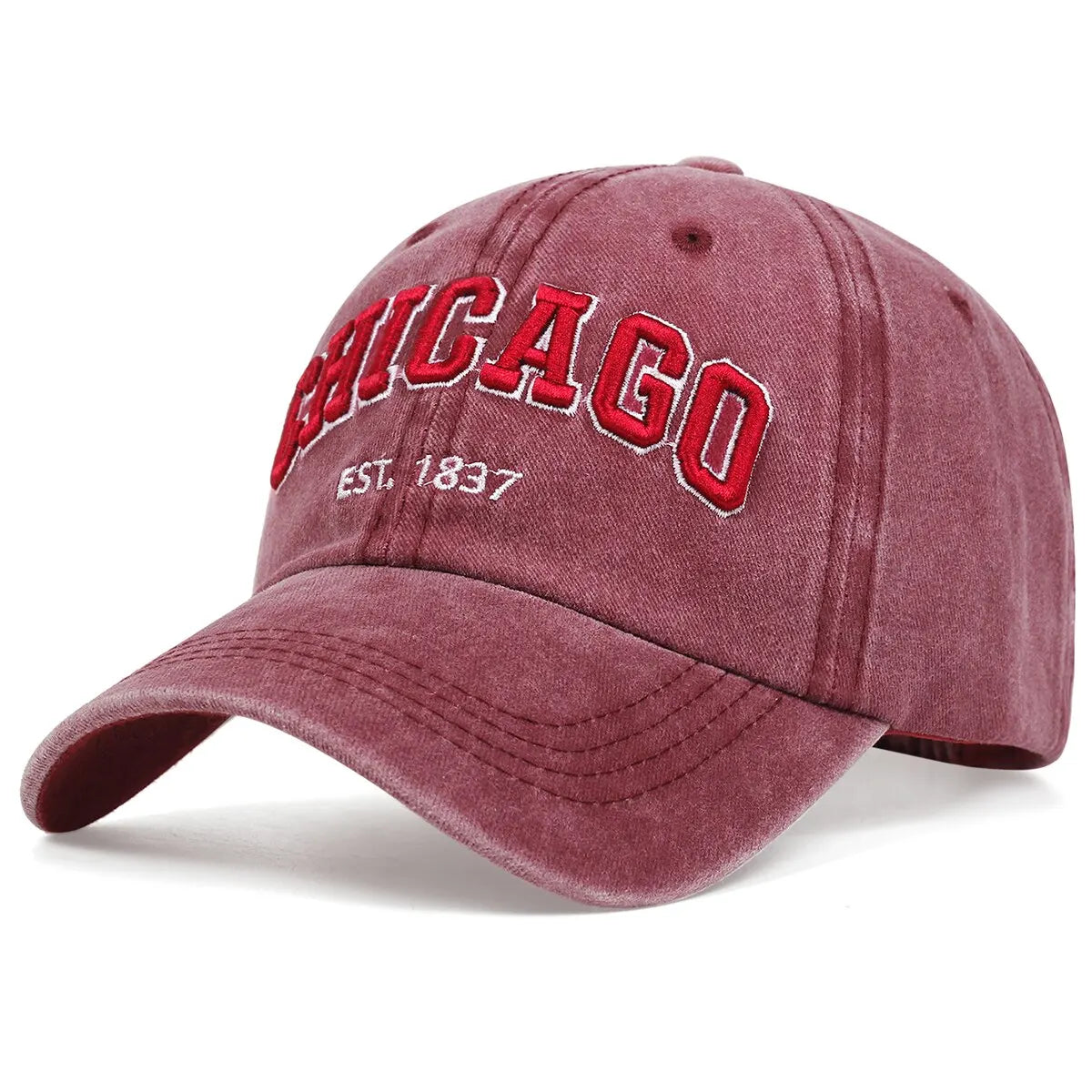 Baseballkappe mit neuem Buchstaben „CHICAGO“