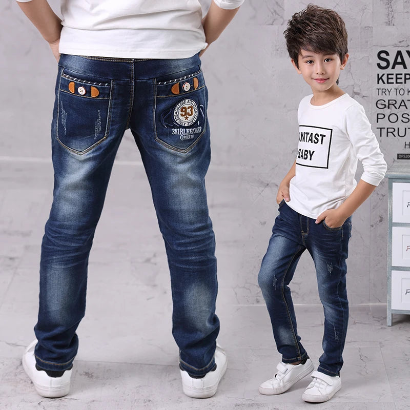 New Child Denim Long Pants
