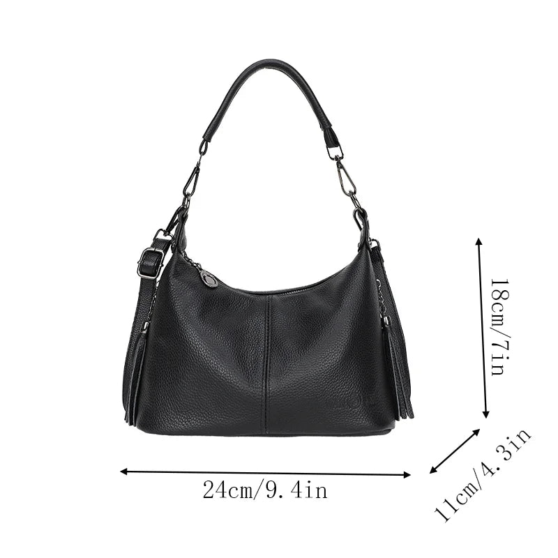 Genuine Tassel  Leather Women's Bags