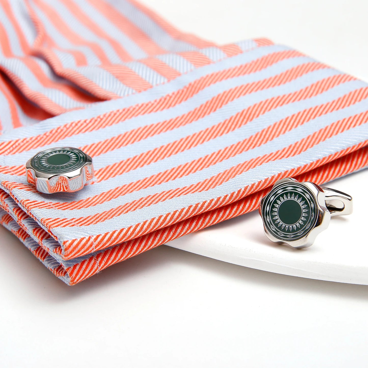 New Fashion Casual Green Button