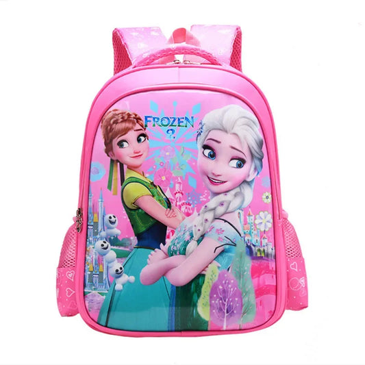 New Disney Elsa Anna Princess School Bag