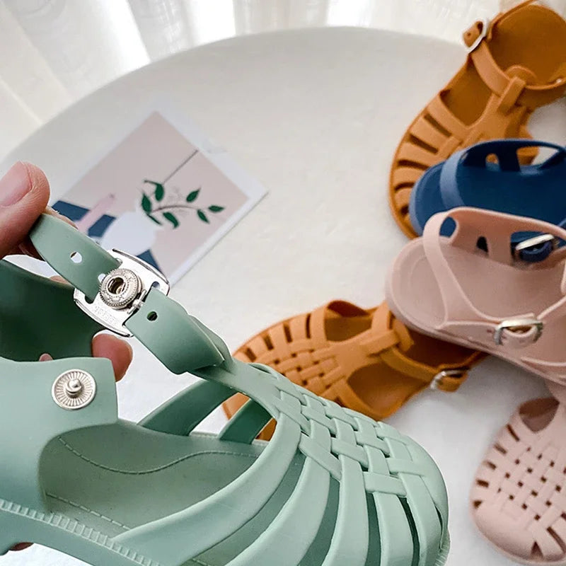 Baby Gladiator Casual Breathable Hollow Out Roman Shoes
