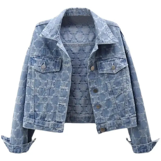 New Spring Autumn Short Denim Jacket