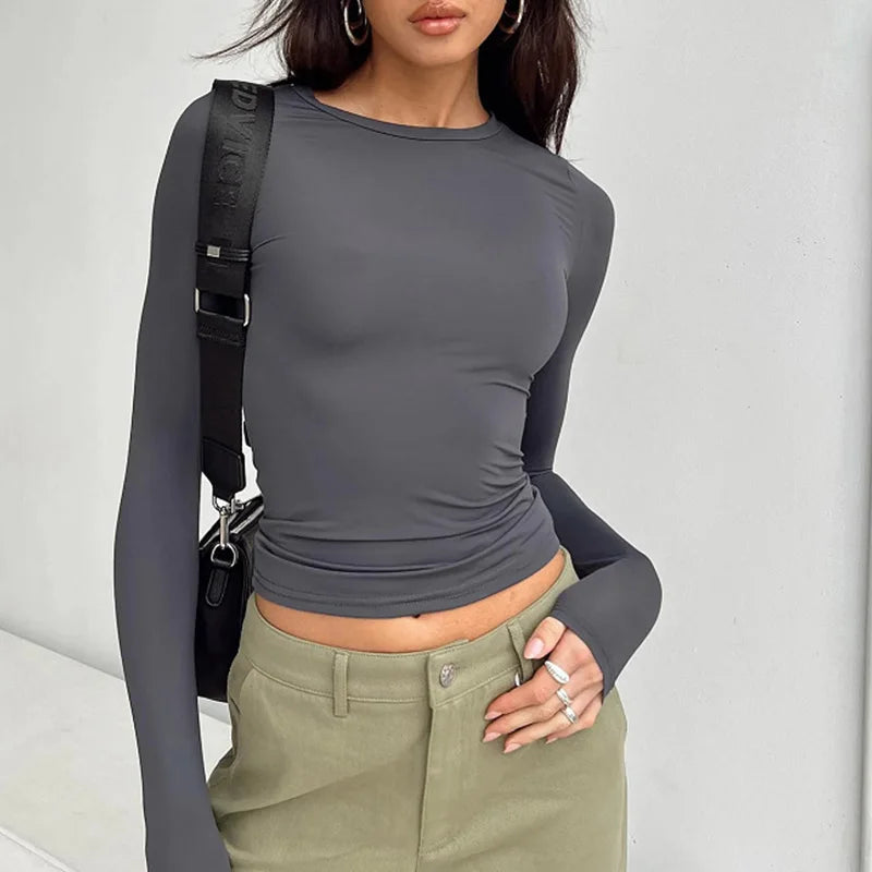 Women Casual Long Sleeve Tops