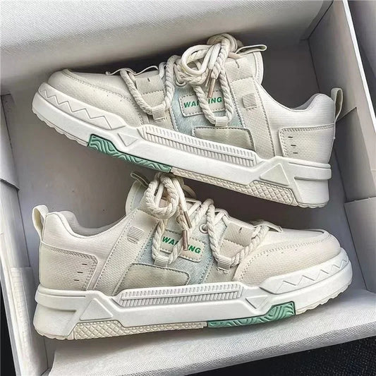 Bequeme Plateauschuhe für Herren mit dicker Sohle