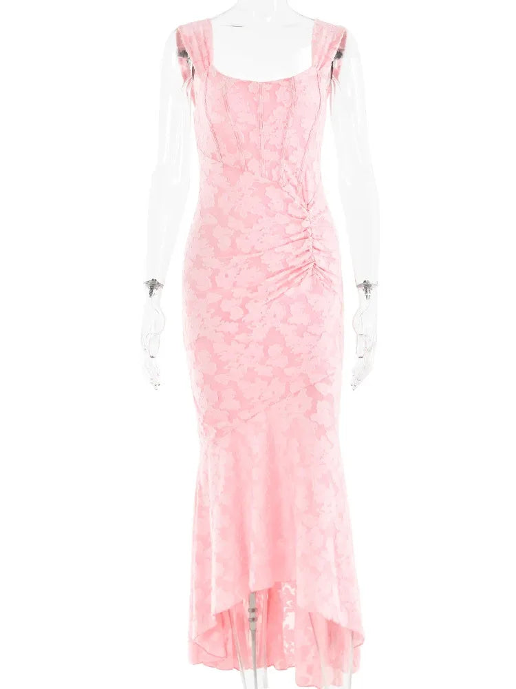 JULISSA MO Sleeve Less Backless Evening Long Dress