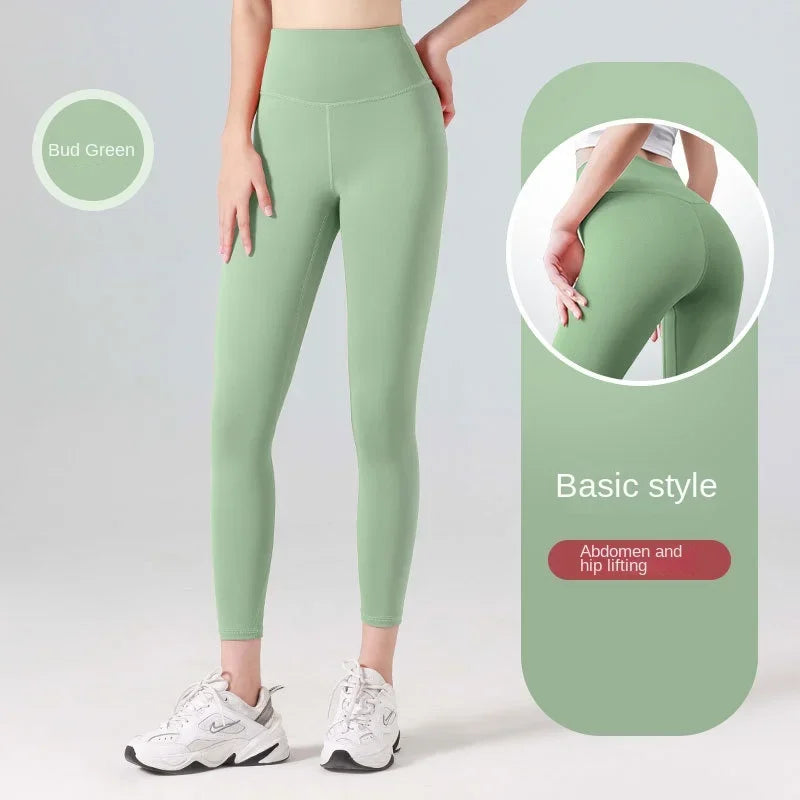 Seamless Yoga Pants High Waist, Sport Fitness Female Legging