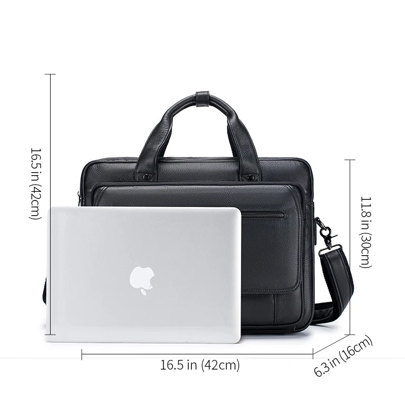 Männer 16 Zoll Büro Business Computer Tasche