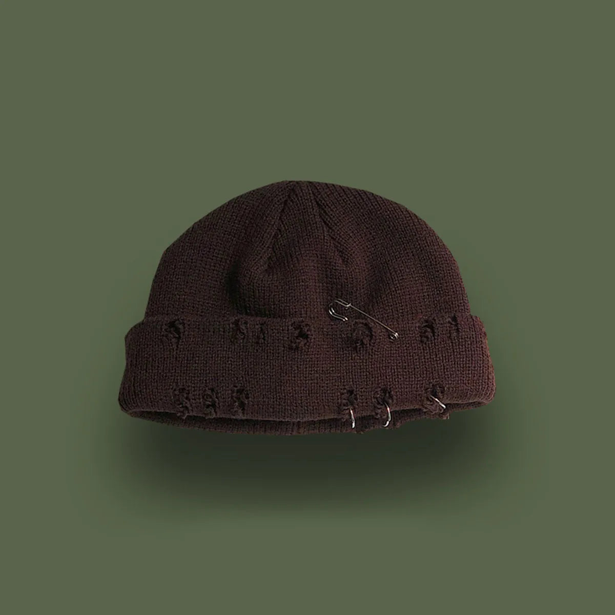 Damenmode, warme, dicke Gorro-Hip-Hop-Kappe