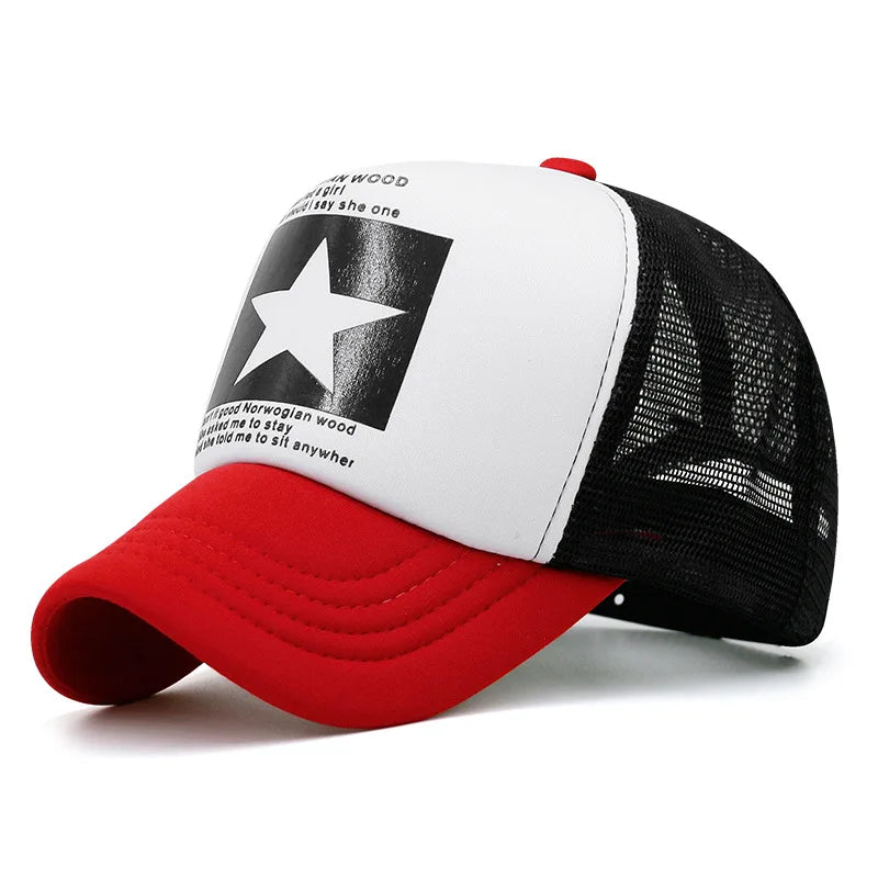 60 Colors Adult Summer Mesh Trucker Caps