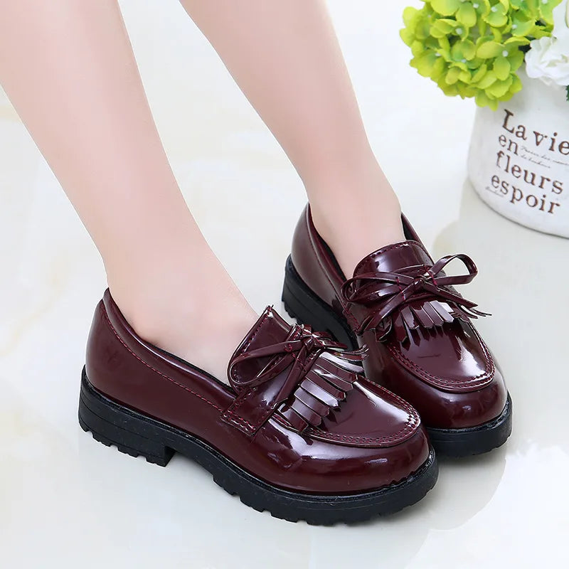 New Girls Performance Leather Shoes