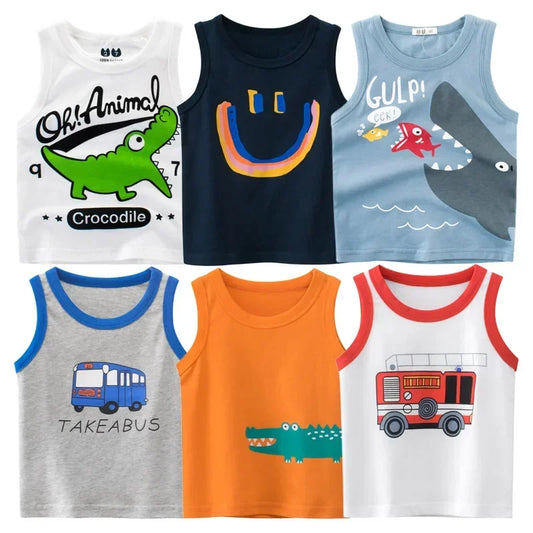 Summer Boy Cotton Sports Vest