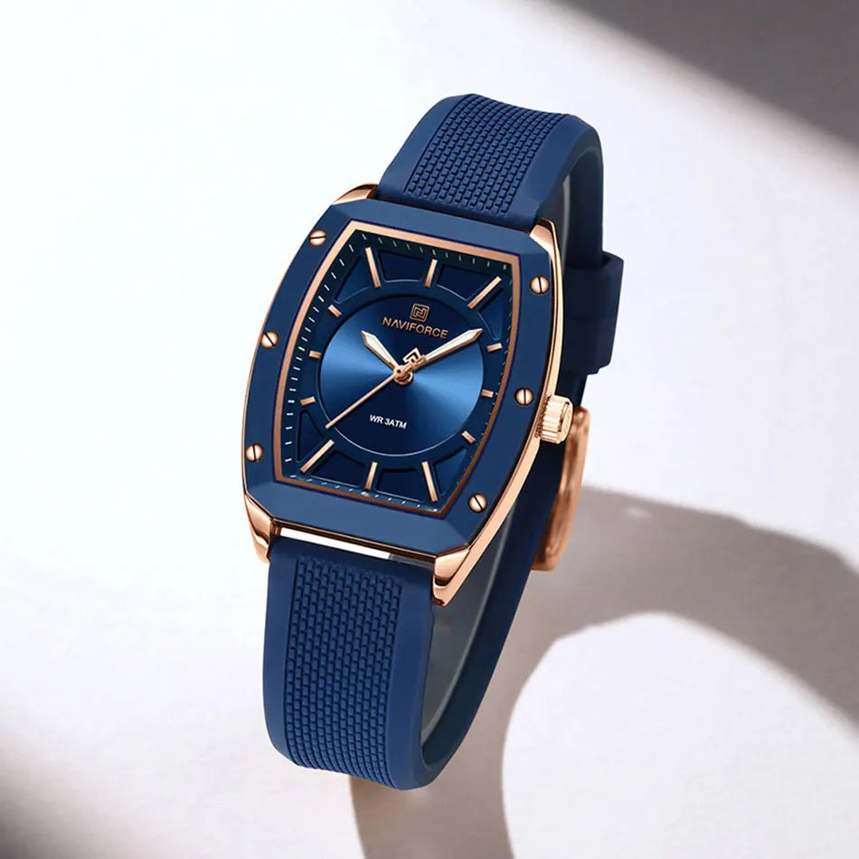 Top Brand Women Tonneau Fashion Quartz Watch