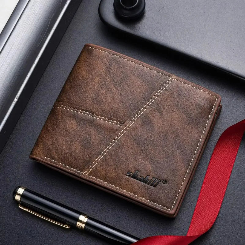 Herren Leder Geldbörsen mit langem Design