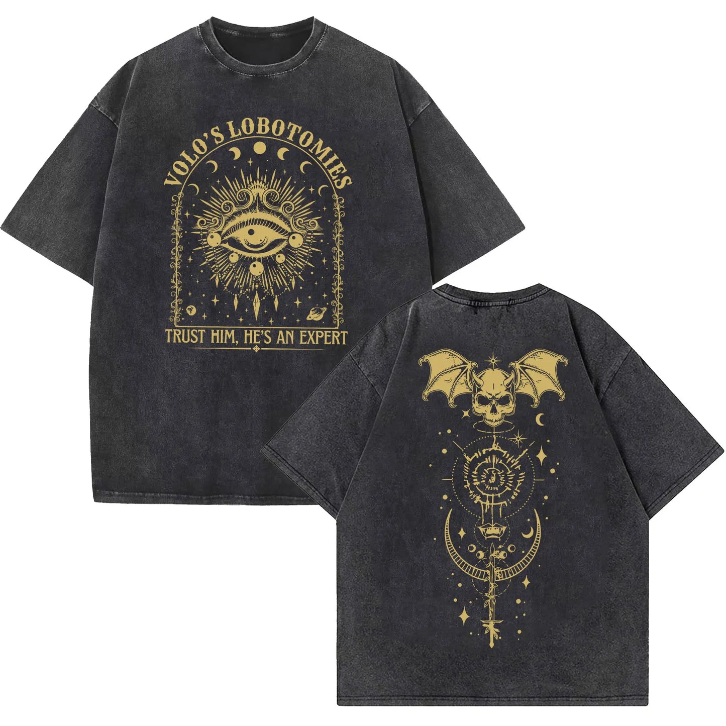 Limitierte Astarion Baldur's Gate 3 Vintage Washed T-Shirts