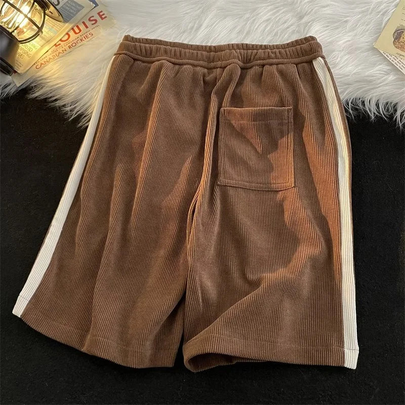 Männer Amerikanische Retro Lose Gerade Kurze Hosen