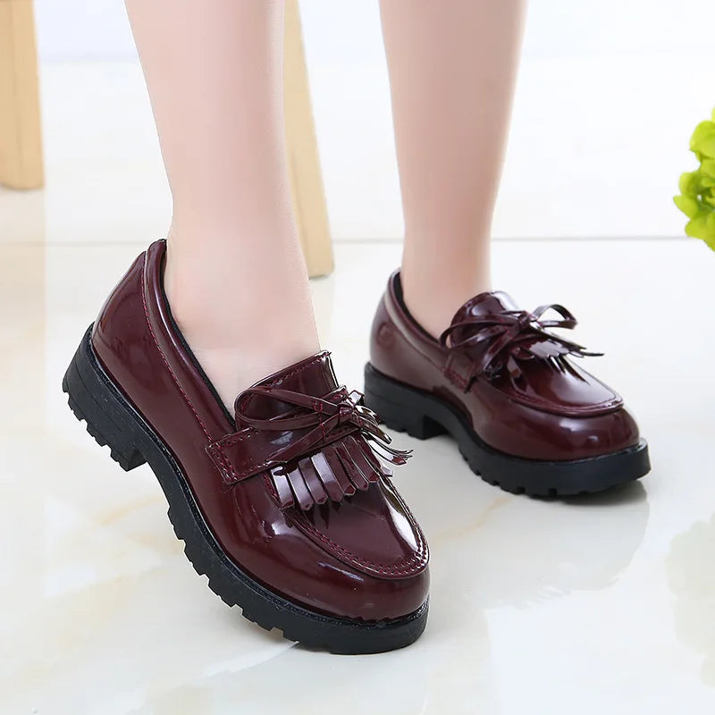 New Girls Performance Leather Shoes