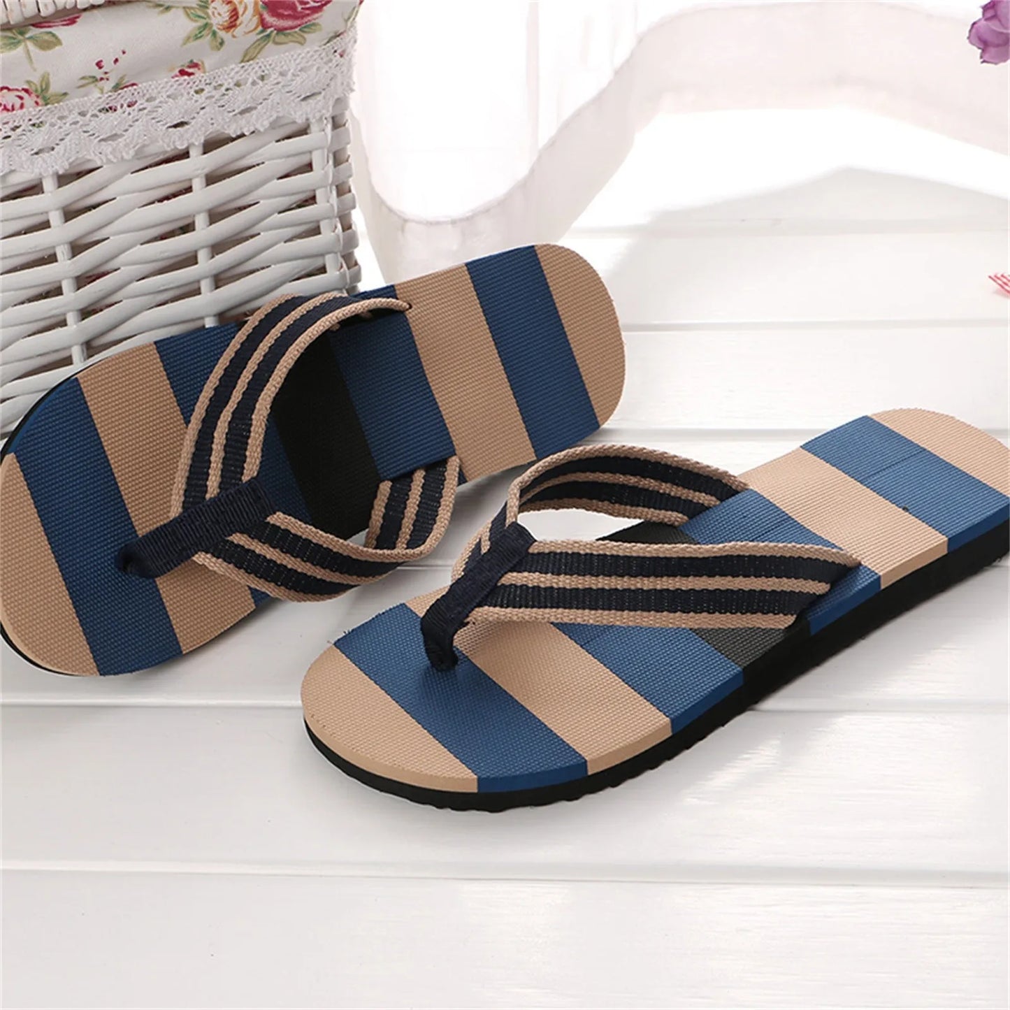 Men Summer Mixed Colors Sandals