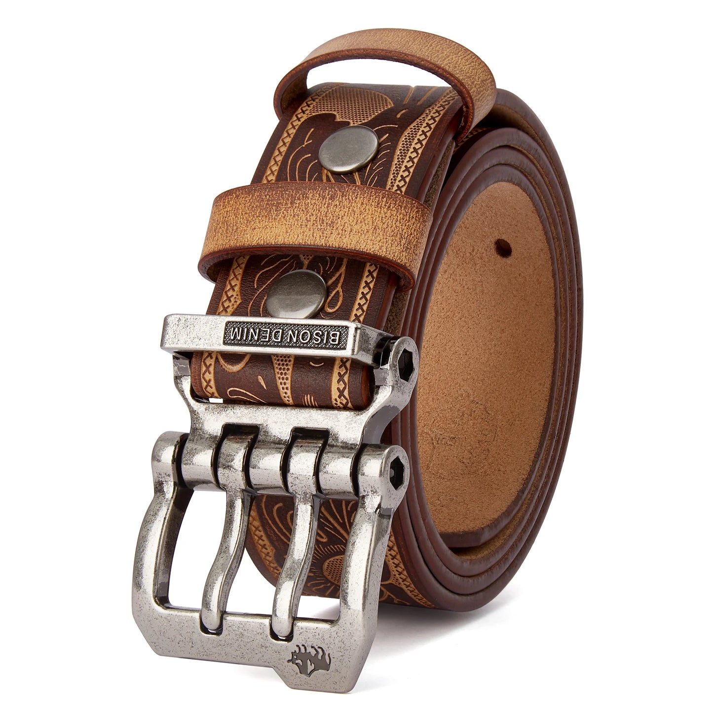 New Business Waist Straps Retro Pin Buckle Fancy Belt