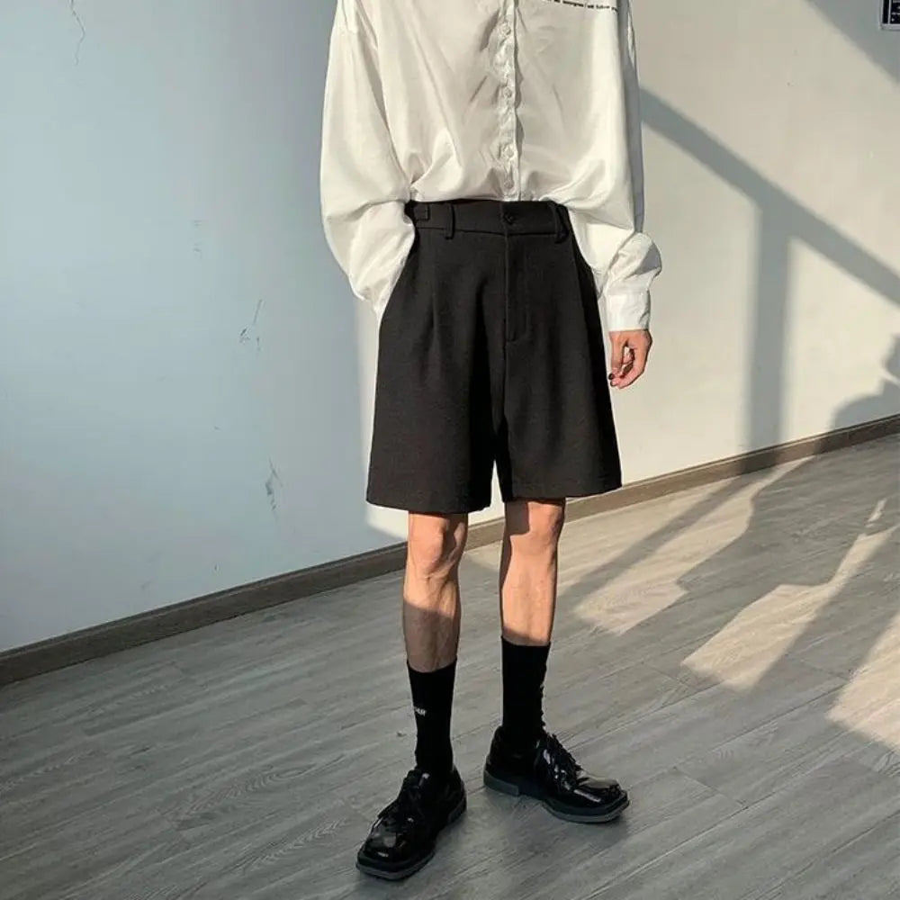 Männer Sommer Korean Chic Wide Bein Hose