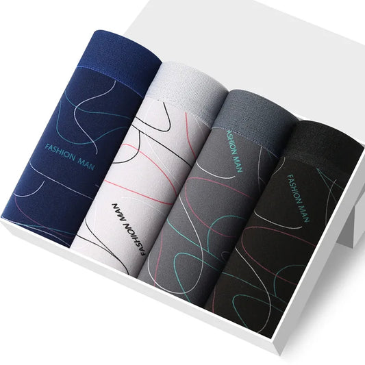 Stilvolle, robuste und atmungsaktive Herrenunterwäsche mit hohem Stretch und mittlerer Taille
