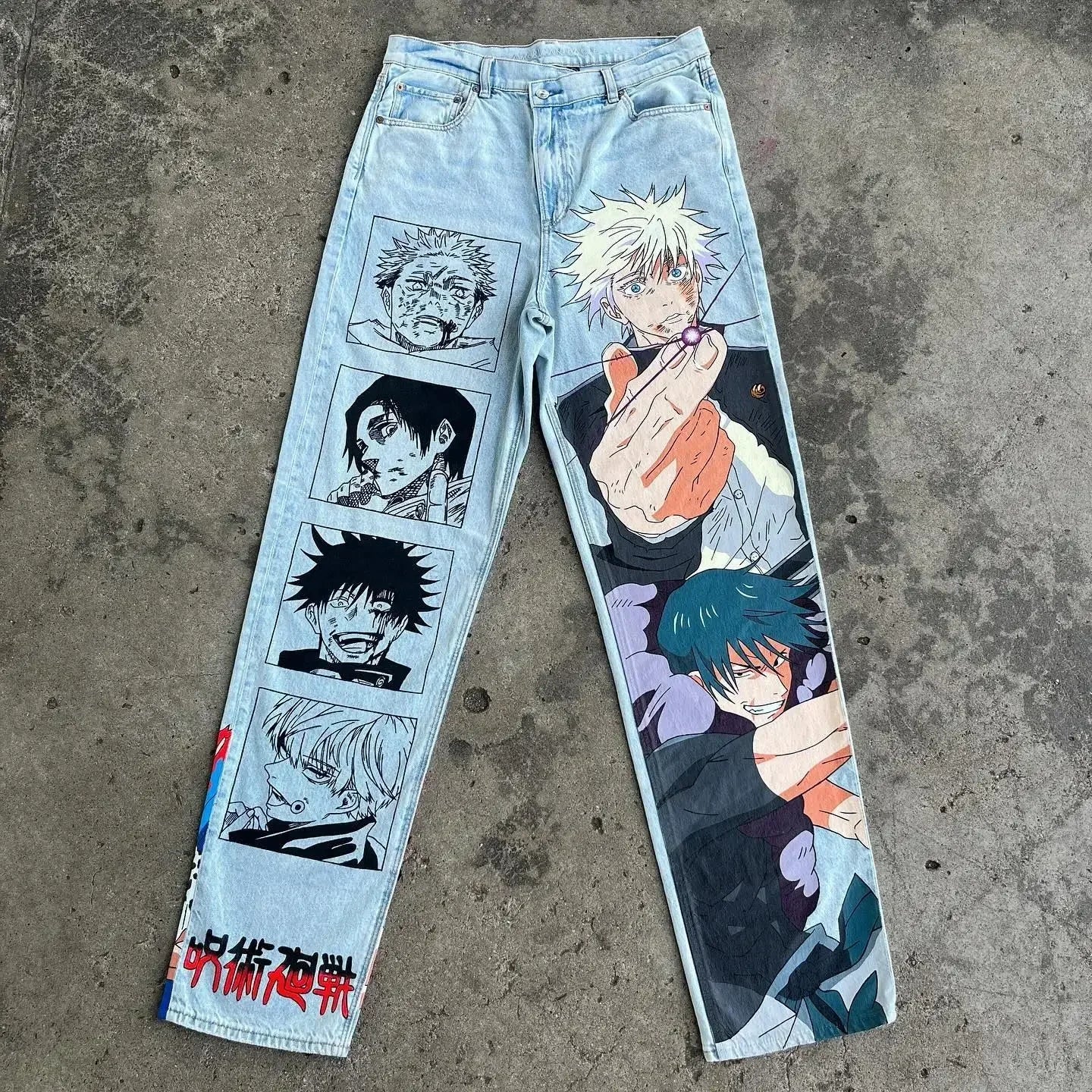 Herren Streetwear Vintage Pärchenhose