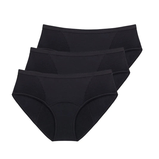 3 pcs/lot Cotton Menstrual Panties