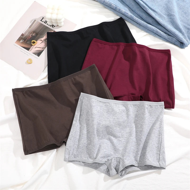 Women's Cotton Boxers Panties Underweart