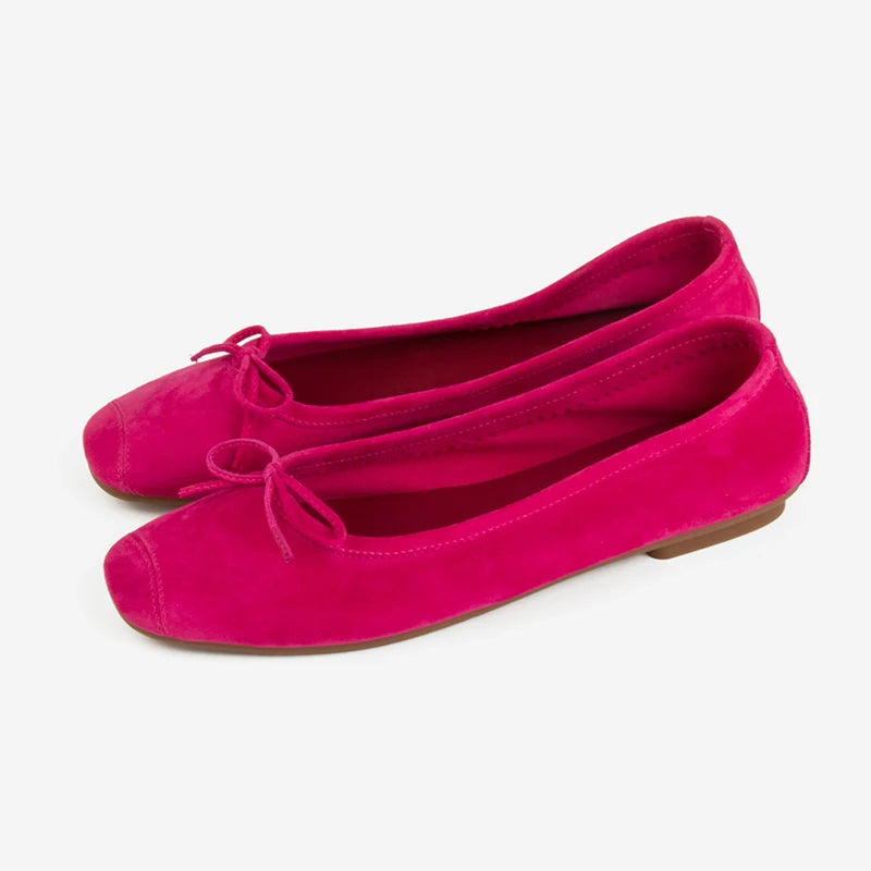 Summer Comfort Bow-knot Ladies Ballerina Shoes