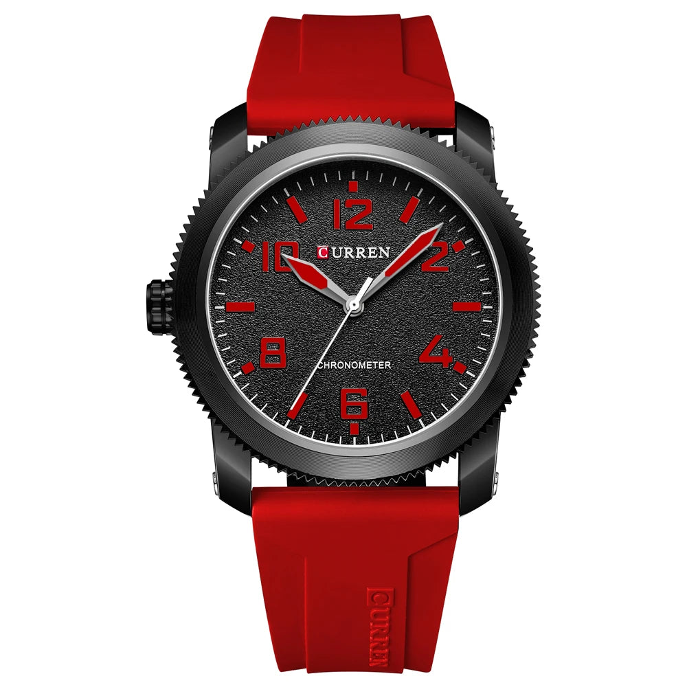 Men Left Hand Design Quartz Wristwatches