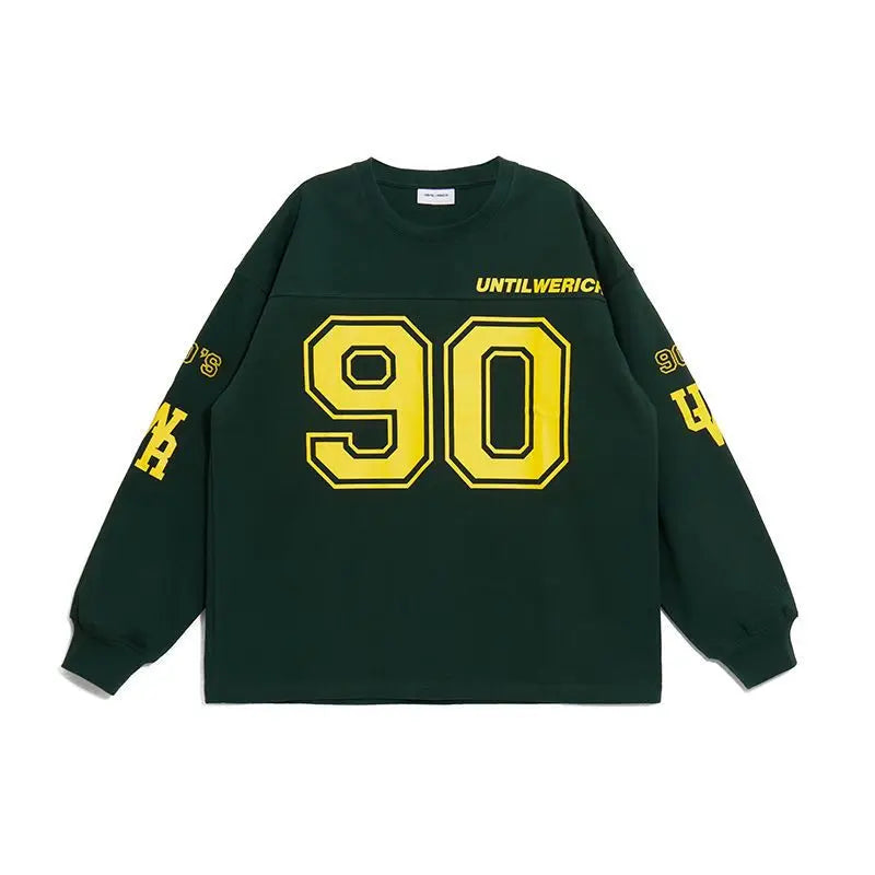 Herbst Rundhalsausschnitt Lange Ärmel Täglich Lässig Sweatshirt