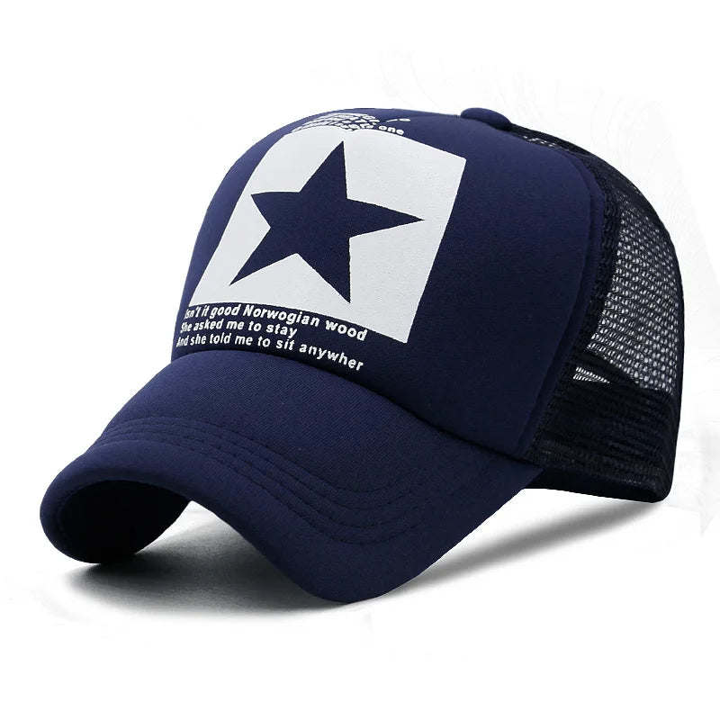 60 Colors Adult Summer Mesh Trucker Caps