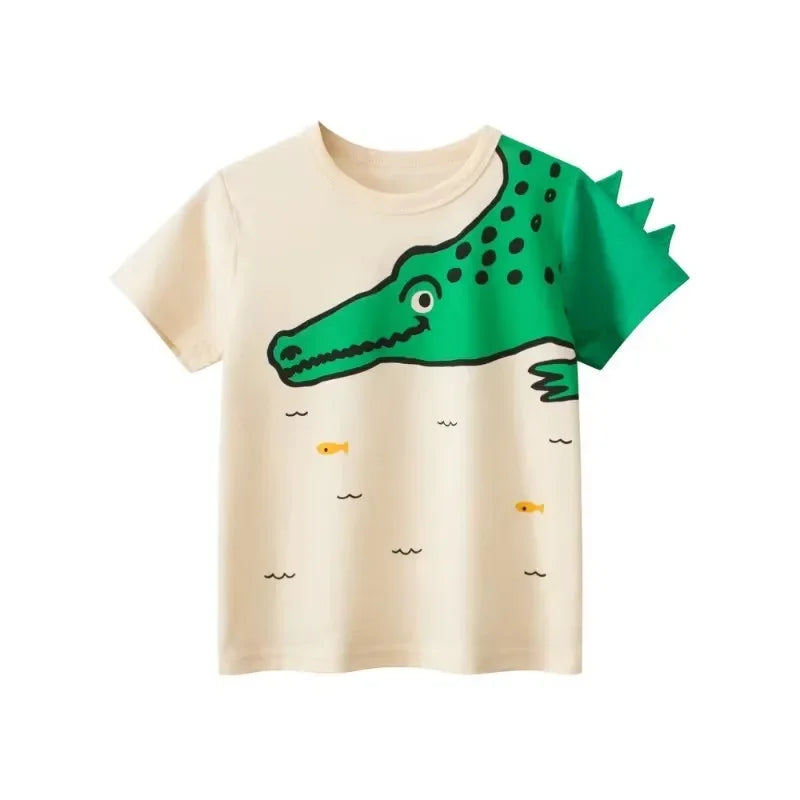 Summer Brand New Cartoon Print T Shirt