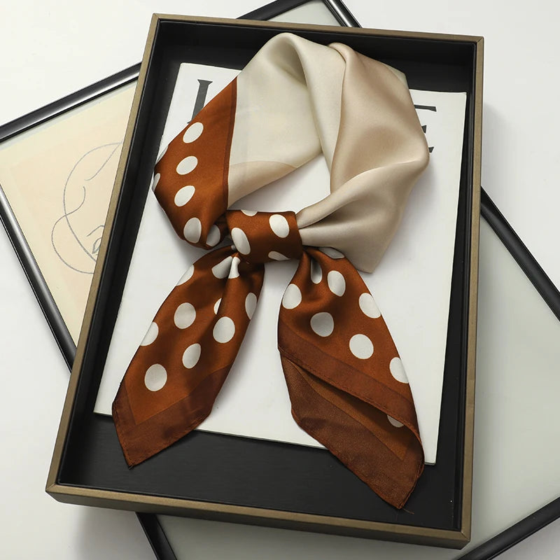 2025 New Spring Square Neck Scarf
