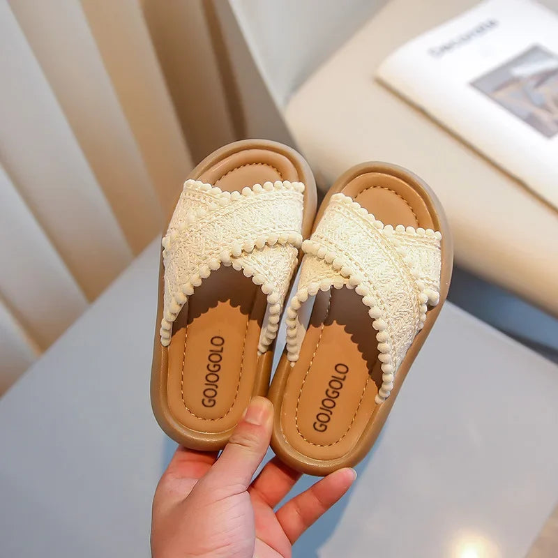 Girls Summer Princess Sweet Slides