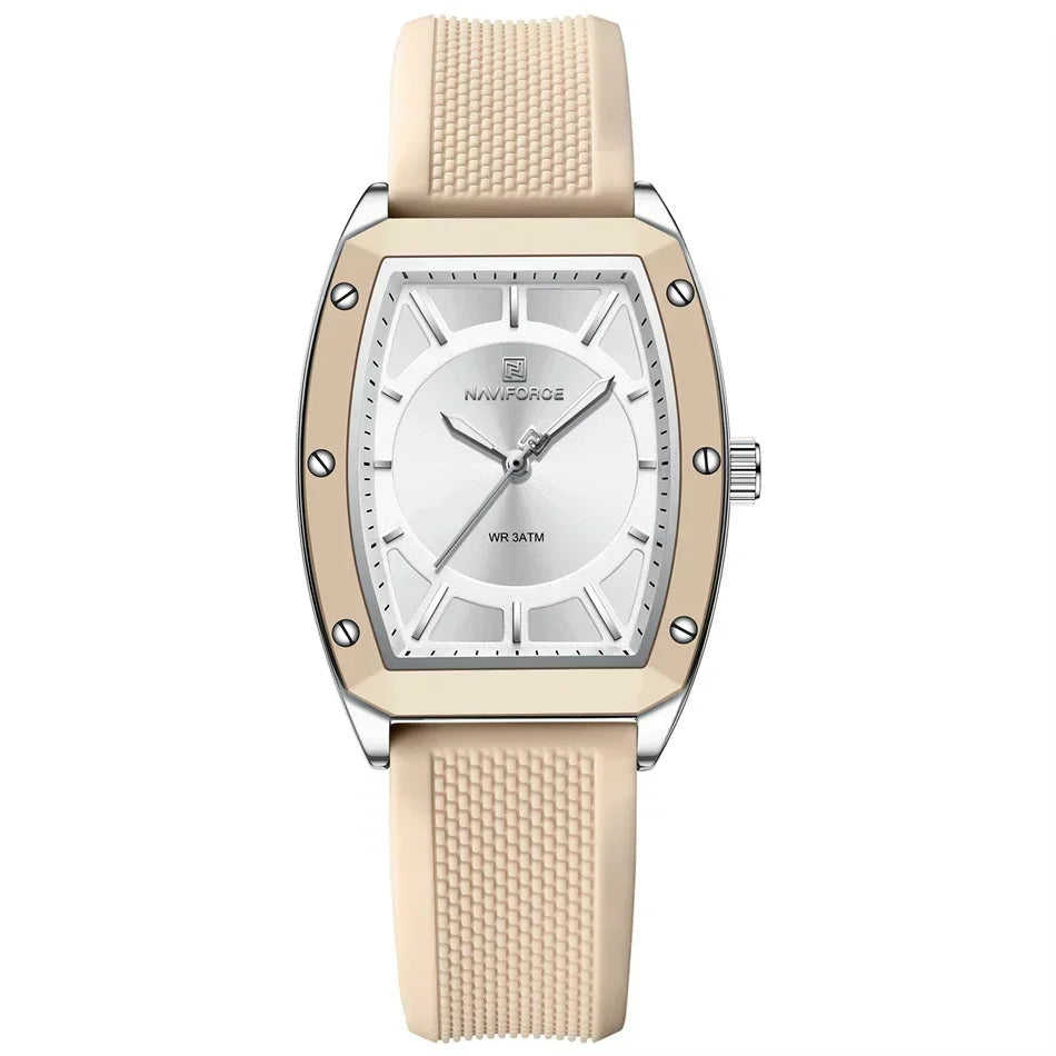Top Brand Women Tonneau Fashion Quartz Watch