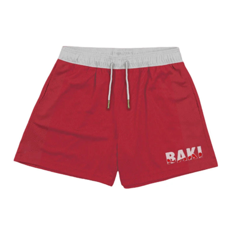 Men Fashion Mesh Breathable Casual Shorts