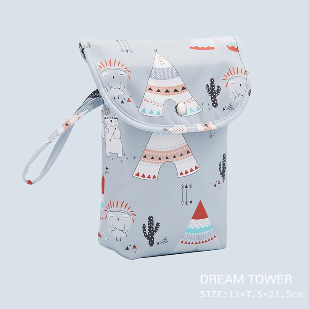 Baby Organizer Reusable Waterproof Wet/Dry Cloth
